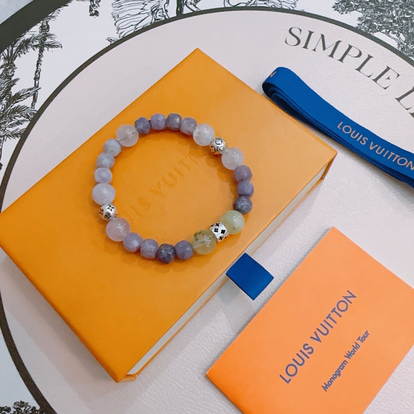 Louis Vuitton Simple Line Bracelet